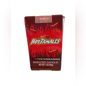 Hot Tamales Fierce Cinnamon Scented Candle 3 oz Novelty Candy-Themed Candle